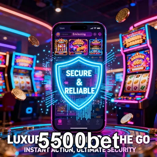 Ilustração de Como Navegar pelo Aplicativo 5500bet