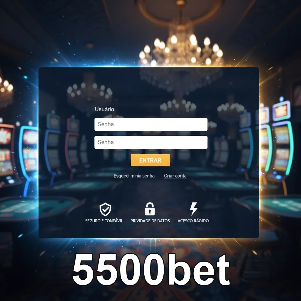 Ilustração de Aproveite os Melhores Jogos de Cassino na 5500bet