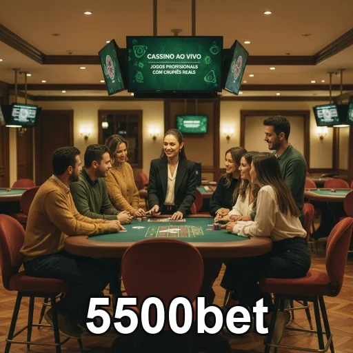 Ilustração de Acesse o cassino online 5500bet com login rápido e prático